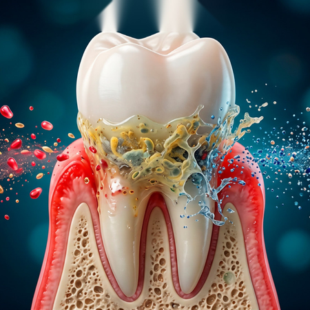 Efeito do extrato de Punica granatum vs. digluconato de clorexidina no controle do biofilme periodontal: um estudo in vitro