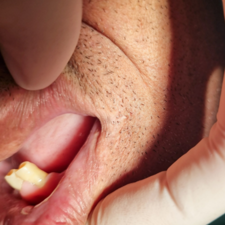 Oral manifestations of paracoccidiodomycosis: case report